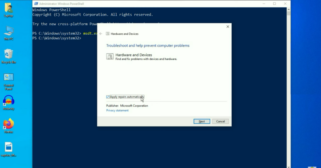 Troubleshoot with PowerShell