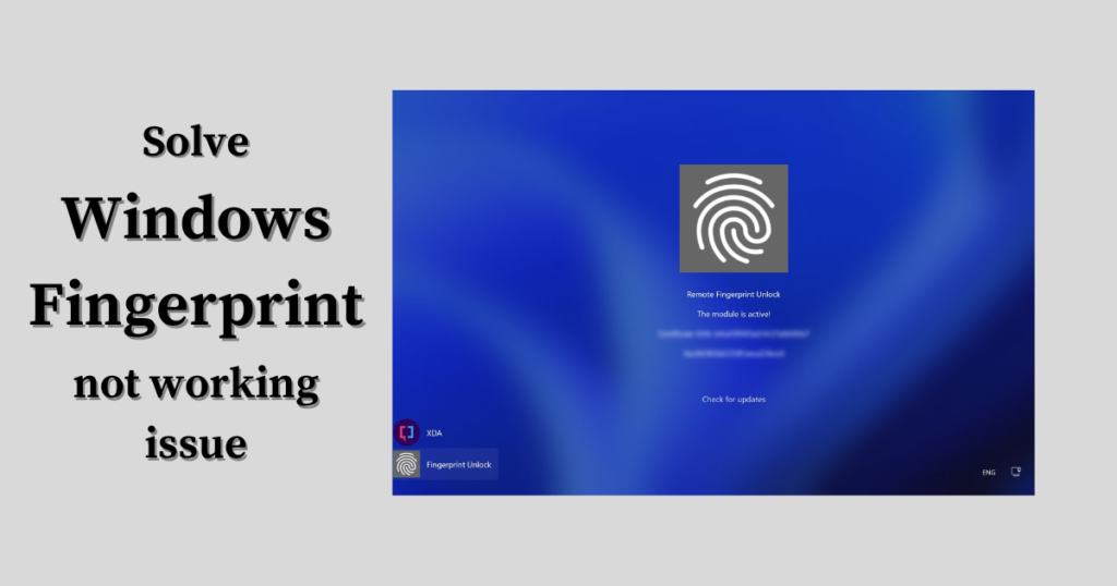 Troubleshooting Windows Fingerprint Compatibility Issues